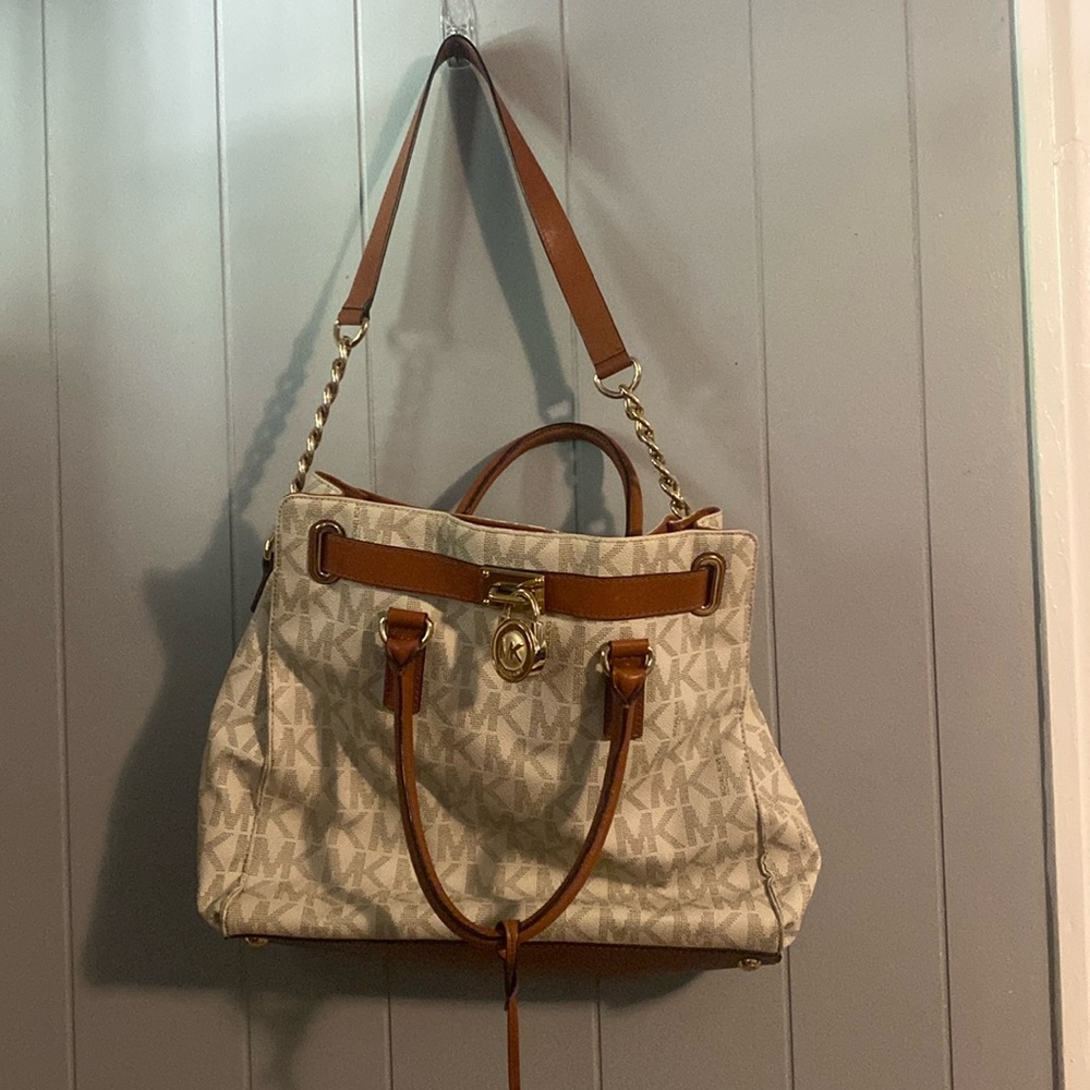 Micheal Kors Large  Logo Tote Bag